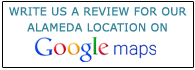 Write Us a Review for Our Alameda Location on Google Maps